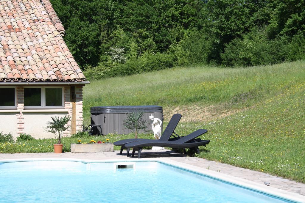 La Perle Du Lot Bed and Breakfast Castelnau-Montratier Exterior foto