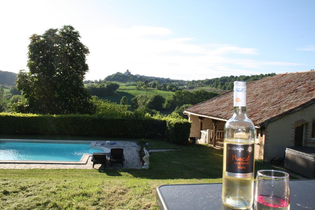 La Perle Du Lot Bed and Breakfast Castelnau-Montratier Exterior foto